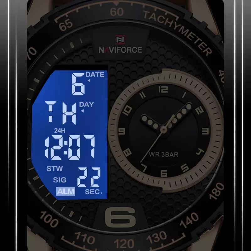 Relógio Masculino Esportivo Pulseira de Silicone VN 9199T