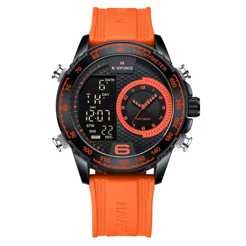 Relógio Masculino Esportivo Pulseira de Silicone VN 9199T