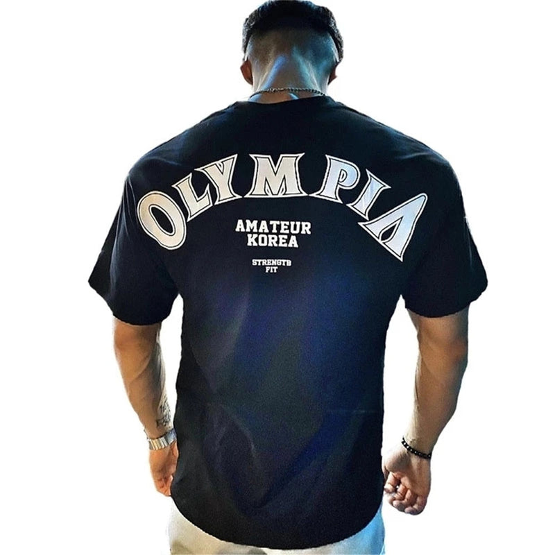 Camiseta Masculina Academia - Olympia Amateur Korea